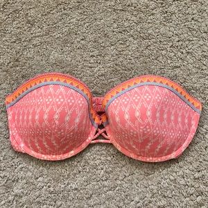 Victoria’s Secret strapless swim top 36D